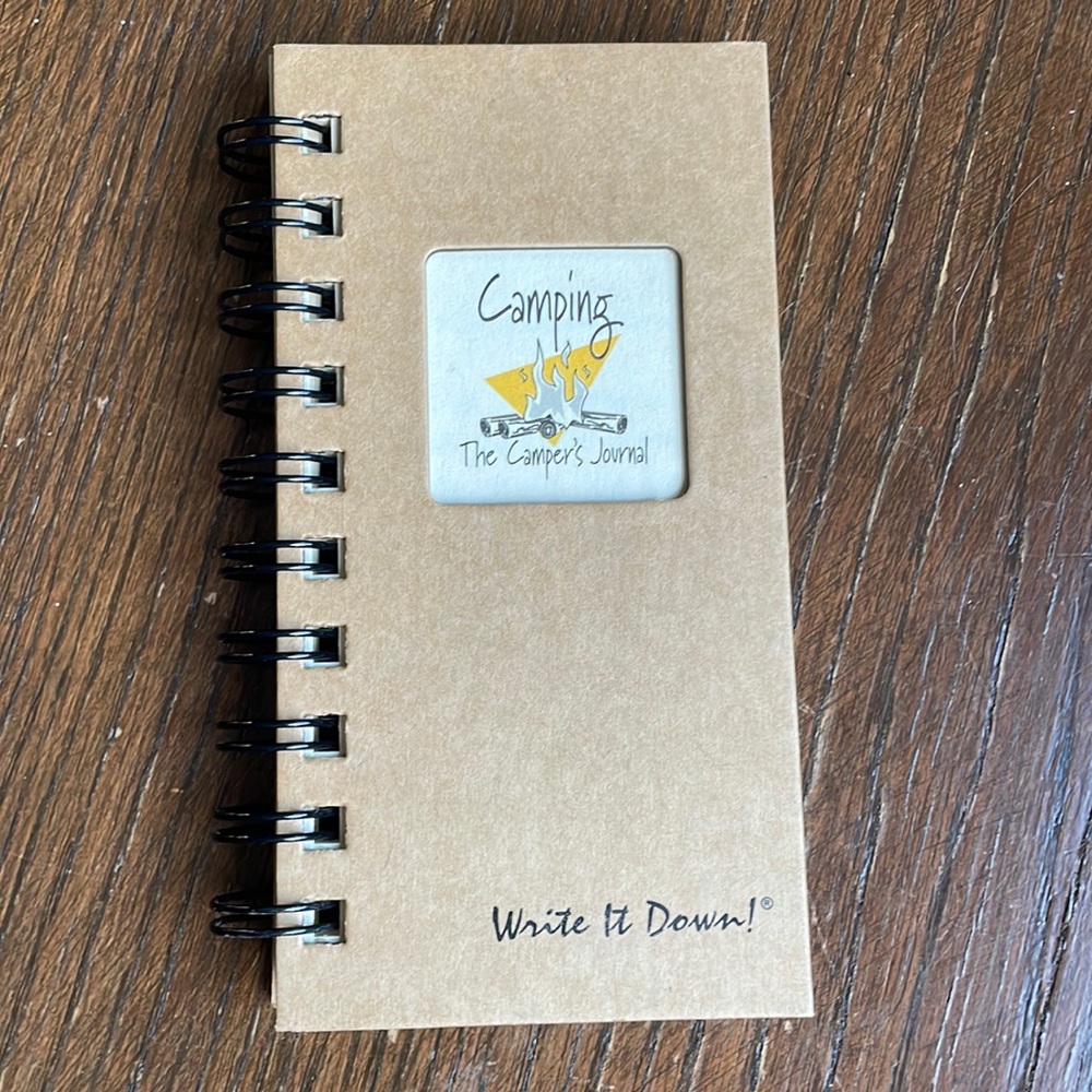 The Campers Journal - Small Pocket Camping Notebook